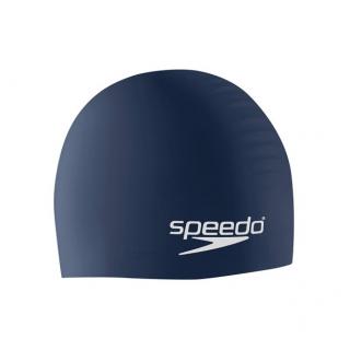 Speedo Plain flat - szilikon úszósapka Szín: Sötétkék