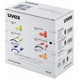 UVEX com4-fit zsinórral - 100 pár