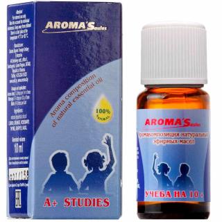Illóolajkeverék Tanulás (10+) - 10 ml - Aroma'Saules