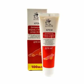 Lábápoló krém, sarkantyú, bütyök és köszvény ápolására - 100ml - Ecolek