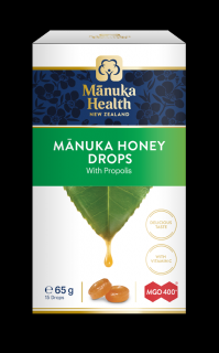 Propolosz ízű cukorkák Manuka mézzel MGO™ 400+, 65g