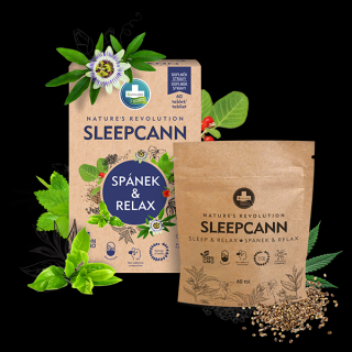 SLEEPCANN ALVÁS ÉS RELAXÁCIÓ étrend-kiegészítő - 60 tabletta - Annabis