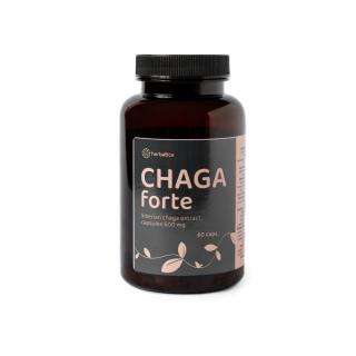 Szibériai Chaga FORTE - 60 vegán kapszula (600mg/kapszula) - Herbatica