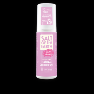 Természetes kristály dezodor spray - bazsarózsa virág - Salt of the Earth - 100 ml
