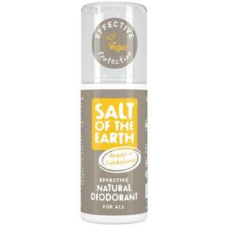 Természetes kristály dezodor spray - borostyán, szantálfa - Salt of the Earth - 100 ml