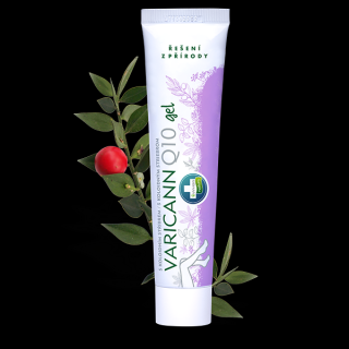 VARICANN Q10 lábgél, visszerekre kolloid ezüsttel - 75 ml - Annabis
