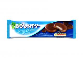 Bounty secret centre biscuits 132g (Ropogós keksz kókuszkrémes)