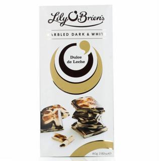 LilyO'Brien's márványos fehér- és étcsokoládé 80 g