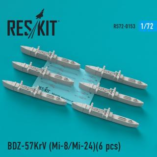 BDZ-57KrV Racks (6 pcs)  (Mi-8/Mi-24)