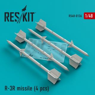 R-3R missile (4 pcs) (MiG-21, MiG-23)