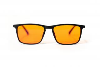 A BrainMarket szemüveg 100% kék fényt blokkol, Stark - fekete - 2. minőségű
