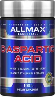 AllMax D-aszparaginsav, D-aszparaginsav, 100 g  Étrend-kiegészítő