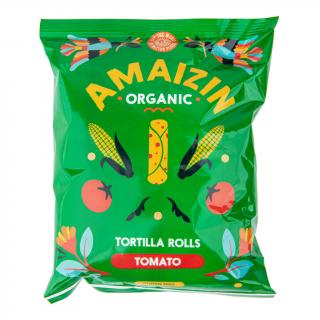 AMAIZIN Paradicsom kukorica chips, 100 g, BIO  * BE-BIO-02 certifikát