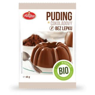 Amylon - Gluténmentes csokoládé puding, BIO, 40 g  *CZ-BIO-001 tanúsítvány