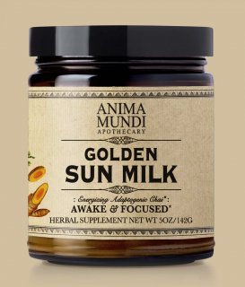 Anima Mundi Golden Sun Milk, por, 142 g