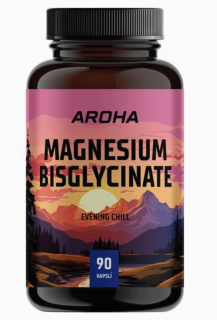 Aroha Magnézium-biszglicinát, Magnézium-biszglicinát, 90 kapszula