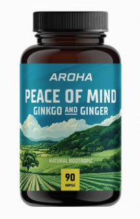 Aroha Peace of Mind, Ginkgo és Ginger, 90 kapszula
