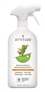 Attitude - Fürdőszoba tisztítószer citromhéj illattal, 800ml