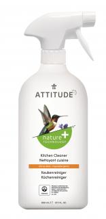 Attitude - Konyhai tisztítószer citromhéj illattal, 800ml