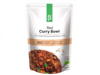 AUGA - Bio Red Curry Bowl vörös curry fűszerekkel, shiitake gombával és lencsével, 283g  *CZ-BIO-001 tanúsítvány