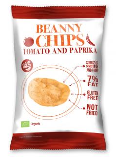 Beanny Chips Paradicsom és fűszernövények, 40g  *IT-BIO-014 certifikát