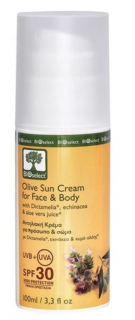 BIOselect Fényvédő arcra és testre SPF 30, 100 ml