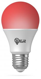 BrainLight LED izzó, menet E27, 7 W, tompítható, színes (600 lm, 6000 K - hideg fehér, RGBW)