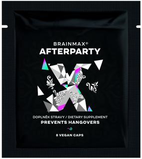 BrainMax® AFTERPARTY, másnaposság-csillapító kiegészítő Kapszulák száma: 8 kapslí