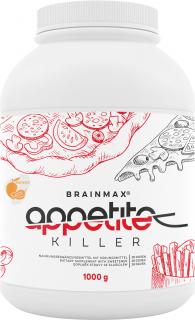BrainMax Appetite Killer, 1000 g  Nápoj s vlákninou a proteiny pro kontrolu apetitu, redukci hmotnosti a tuku, zdravé hubnutí, doplněk stravy Íz:…