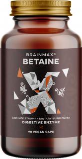 BrainMax Betaine HCl 700 mg, 90 kapszula  Ionos ásványok sportoláshoz folyékony formában