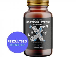 BrainMax Cortisol Stressz támogatás, Stresszkezelő komplex, 60 gyógynövénykapszula  Bizonyítottan megalapozott formula a nyugalomért, az alvás…
