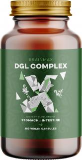 BrainMax DGL Complex (deglycyrrhizinizált édesgyökér), 100 gyógynövényes kapszula