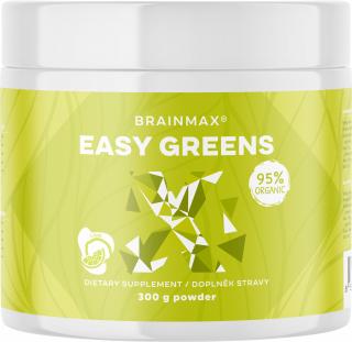 BrainMax Easy Greens, 300 g  Szénhidrát fokozatos energiafelszabadítással az állóképességi sportokhoz