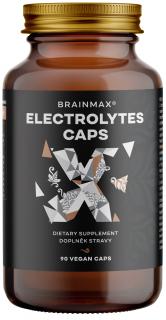 BrainMax Electrolytes Caps, 90 db növényi kapszula  Elektrolitok és nyomelemek D3-vitaminnal, étrend-kiegészítő