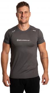 BrainMax férfi fitnesz ing, szürke Méret: XL