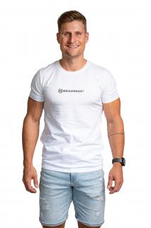 BrainMax férfi póló, 2023, fehér Méret: M