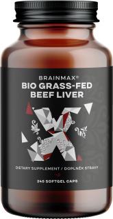 BrainMax Grass-Fed Marhamáj, marhamáj, 240 kapszula  Vegán D3-vitamin és K2-vitamin, mint MK7 all-trans K2VITAL®DELTA, jód, béta-karotin és olívapor