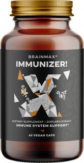 BrainMax IMUNIZÁTOR! 60 db gyógynövény kapszula  A 17 legerősebb anyag a betegségekkel és vírusokkal szembeni immunrendszer garantált erősítésére, 30…