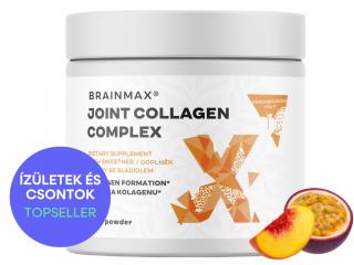 BrainMax Joint kollagén komplex, őszibarack-passiógyümölcs, 225 g  Komplex szabadalmaztatott kollagénnel az ízületek és csontok támogatására, 30 adag,…