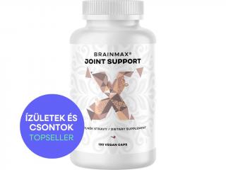 BrainMax Joint Support, ízületi és csonttámogatás, 180 db növényi kapszula  Táplálkozás ízületek, inak és porcok számára, 30 adag, étrend-kiegészítő