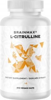 BrainMax L-citrullin, L-citrullin, 210 db növényi kapszula  Aminosav a pumpához, teljesítmény és erő növelése, étrend-kiegészítő