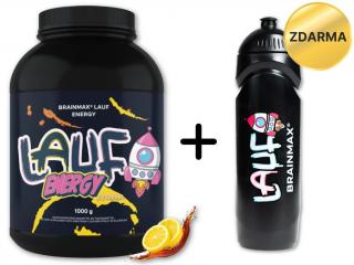 BrainMax LAUF Energy, Citrokola, 1000 g + ajándék!  Cluster Dextrin® citrullinnal és elektrolitokkal, étrend-kiegészítő