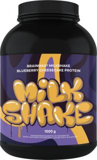 BrainMax Milkshake Protein, BIO, 1000 g  Proteines ital Íz: Áfonyás sajttorta