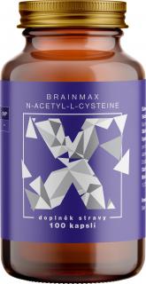 BrainMax N-acetil-L-cisztein, NAC, 950 mg, 100 növényi kapszula