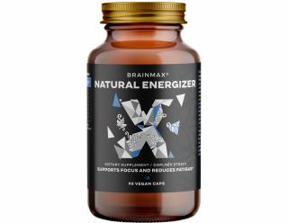 BrainMax Natural Energizer, 90 db növényi kapszula  Szerves vegyület az izomnövekedéshez, a teljesítmény támogatásához és az energiatermeléshez,…