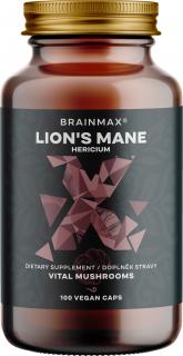 BrainMax Oroszlánsörény (Hericium) kivonat, 50% poliszacharidok és 20% glükánok (béta-1,3/1,6 D-glükánok), 500 mg, 100 db növényi kapszula.  Kivonat a…