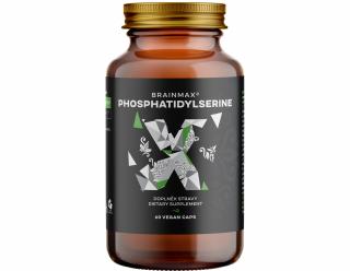 BrainMax Phosphatidylserine, 60 db növényi kapszula  8 tudományosan bizonyított anyagon alapuló nootróp a motiváció, a koncentráció és a szellemi…