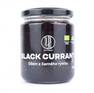 BrainMax Pure Black Currant Jam, Feketeribizli lekvár, BIO, 260g  *CZ-BIO-001 tanúsítvány
