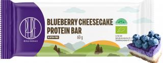 BrainMax Pure Blueberry Cheesecake Protein Bar, Proteinszelet Áfonya sajttorta, 60 g  Protein Bar Blueberry Cheesecake