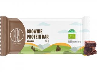 BrainMax Pure Brownie Protein Bar,  Protein szelet, Brownie, BIO, 60 g  Protein Bar Brownie